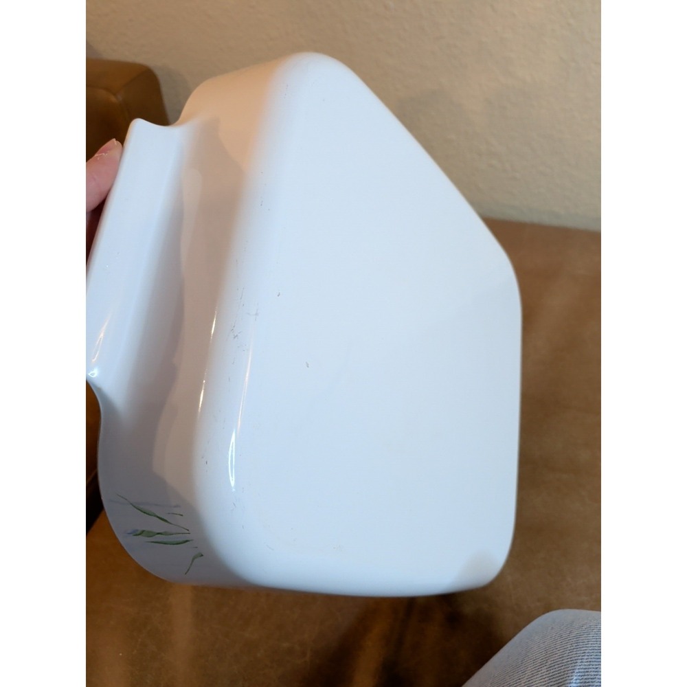 Vintage Corningware Shadow Iris A-21-B Lasagna Pan Rectangular Open Roaster 12.5 - Picture 7 of 10